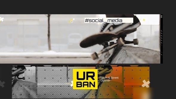 Videohive Street Urban Intro Openers template preview