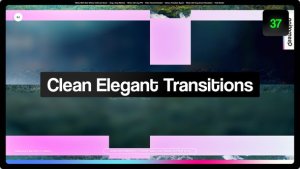 Videohive Clean Elegant Transitions Elements template preview