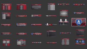 Sports Pack Video Displays template preview