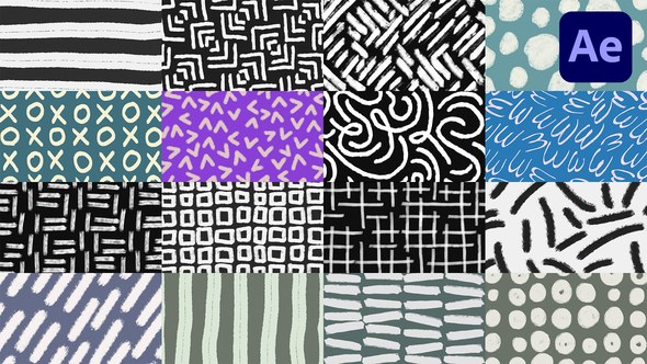 Videohive Hand Drawn Background 2 | After Effects Elements template preview