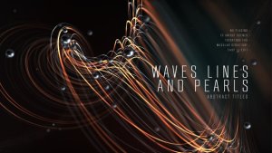 Videohive Abstract Titles | Wave Lines and Pearls Titles template preview