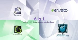 Elegant Glossy Identity Video Displays template preview