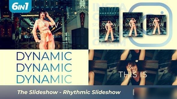 Videohive The Slideshow - Rhythmic Slideshow Openers template preview