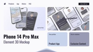 Videohive Promo App Product Promo template preview