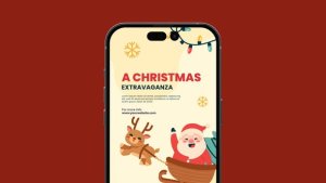Videohive Christmas Celebration Vertical Promo Video Displays template preview