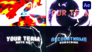 Videohive Cartoon Dynamic Intro for After Effects Titles template preview