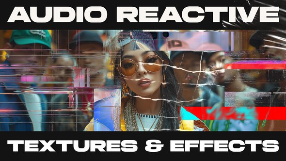 Videohive Audio Reactive Textures & Effects Elements template preview