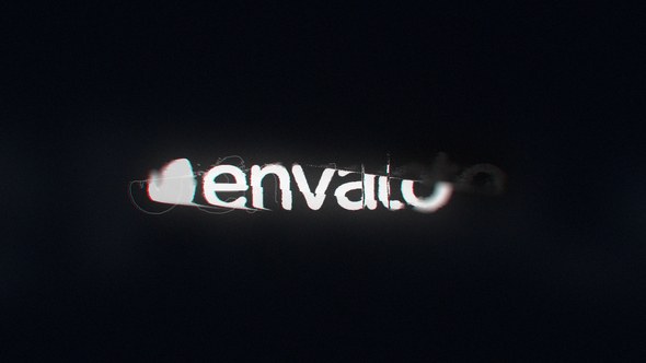 Videohive 3D Glitch Logo 48490403 Logo Stings template preview