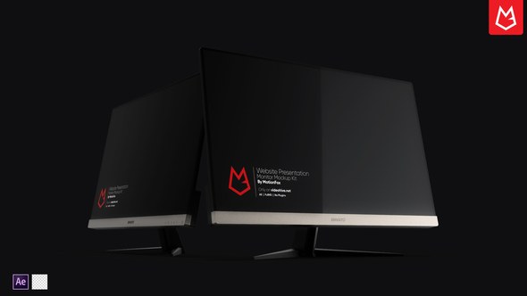 Videohive Website Presentation | Monitor Mockups Product Promo template preview