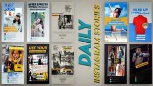 Videohive Daily Instagram Stories Product Promo template preview