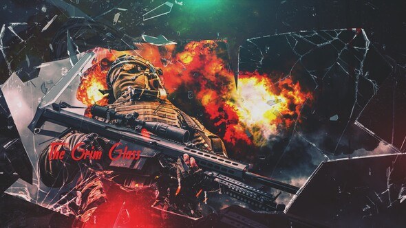 Videohive The Grim Glass Trailer Video Displays template preview