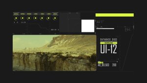 Videohive HUD Typography Tactical Infographics template preview