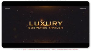 Videohive Luxury Suspense Thriller Trailer Titles template preview