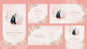 Videohive Simplicity Wedding Invitation Openers template preview