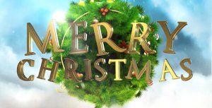 Christmas Wishes Video Displays template preview