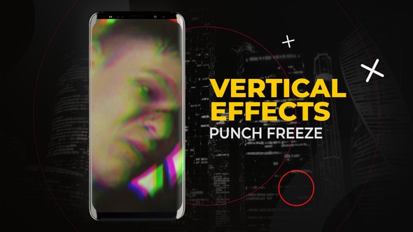 Videohive Vertical Punch Freeze Hits | After Effects Elements template preview