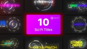 Videohive Sci-Fi Titles Vol. 02 Titles template preview