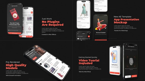 Videohive App Presentation | Mockup 51434124 Product Promo template preview