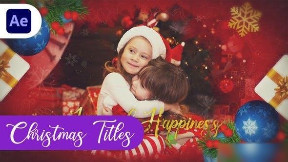 Videohive Christmas Intro || Christmas Memories Titles Openers template preview