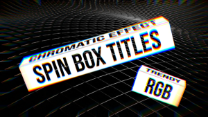 Videohive Spin Box Titles Titles template preview