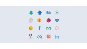 Videohive Adds & Social Media Icons vol. 1 Infographics template preview