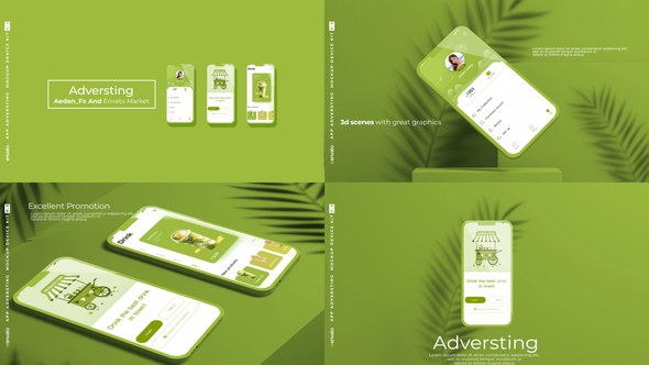 Videohive Short Advertising Mockup Product Promo template preview