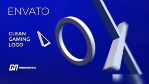 Videohive Clean Gaming Logo Logo Stings template preview