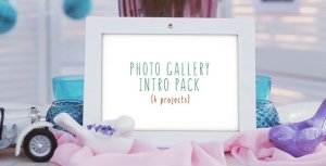 Photo Gallery Intro Pack Video Displays template preview