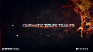 Trailer Titles Video Displays template preview