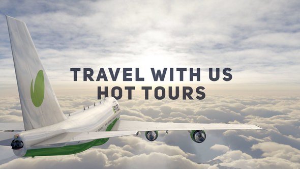 Videohive Travel With Us - Hot Tours Logo Stings template preview