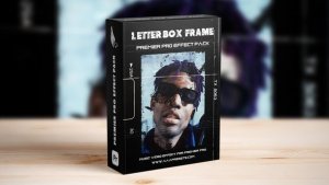 Letterbox Film Frame for Premiere Pro Premiere Pro template preview