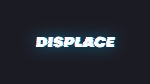 Videohive Displace Typography Titles template preview
