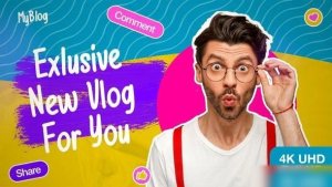 Videohive Colorful Youtube Opener 34620435 Openers template preview