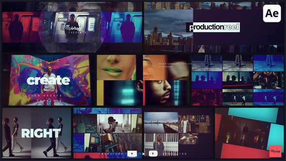 Videohive Production Reel 58515882 Broadcast-packages template preview