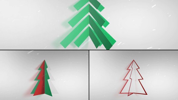 Videohive Christmas and New Year Card Openers template preview