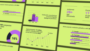 Videohive Catchy Animated Infographics Infographics template preview