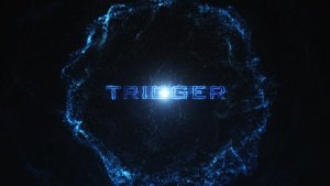 Videohive Trigger Particle Reveal Logo Stings template preview