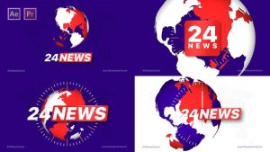 Videohive Broadcast 24 News Channel Broadcast-packages template preview