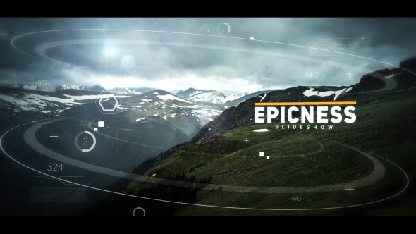 Videohive Cinematic Slideshow 19286468 Openers template preview