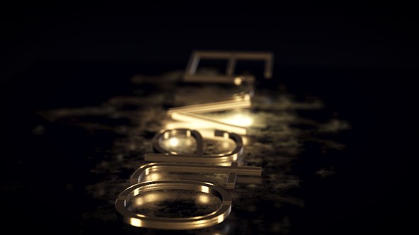 Gold Logo Video Displays template preview