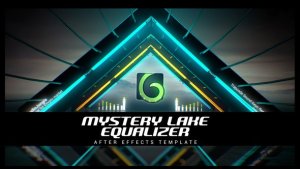 Mystery Lake Equalizer Video Displays template preview