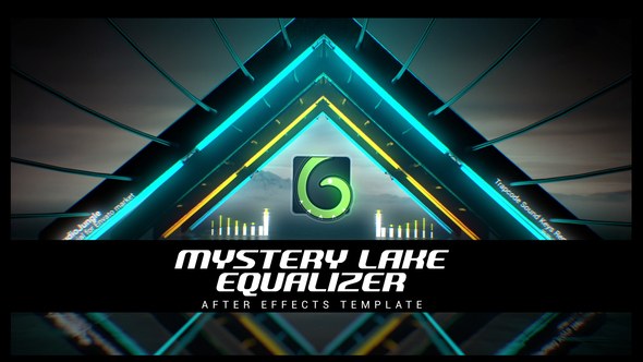 Mystery Lake Equalizer Video Displays template preview