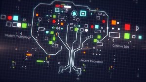 Videohive Technology Tree Logo Stings template preview
