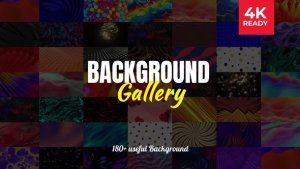 Videohive Background Gallery Elements template preview