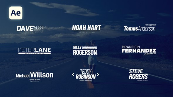Videohive Modern Titles 54756513 Elements template preview