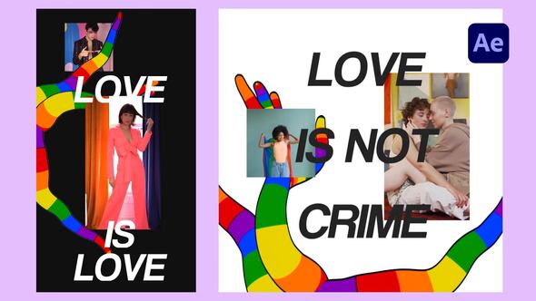 Videohive Pride LGBTQ Opener Openers template preview