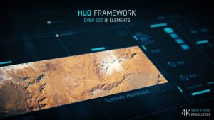 Videohive HUD - Framework Video Displays template preview