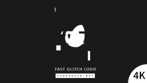 Videohive Fast Glitch Logo 20676583 Logo Stings template preview