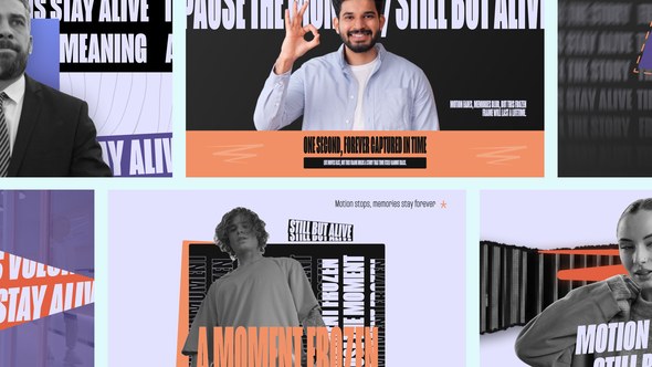 Videohive Action Freeze Frame Openers template preview