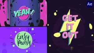 Videohive Cartoon Logo Text animations #2 [After Effects] Logo Stings template preview